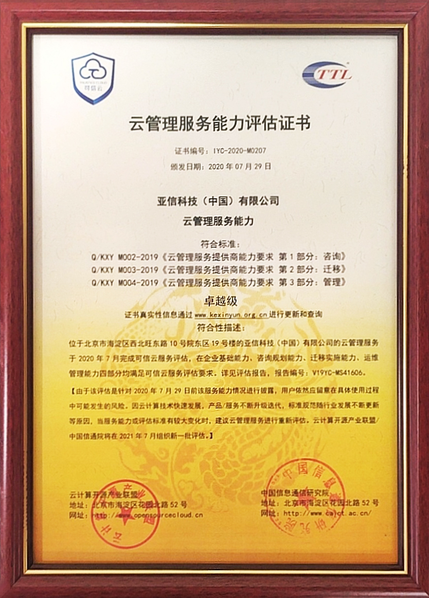 3522集团新网站科技获可信云MSP最高级认证2.jpg
